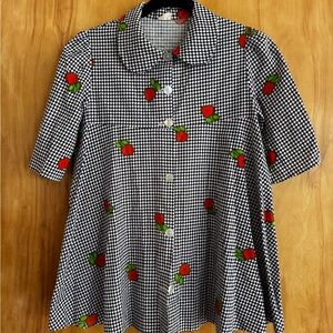 Vintage Checkered Button Down